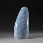 Genuine Polished Blue Calcite Freeform