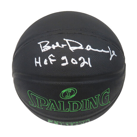Bob Dandridge // Signed Spalding Phantom Black Basketball // "HOF 2021" Inscription