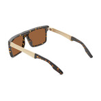Unisex Sepulveda Sunglasses // Ambercomb Tortoise + Bronze