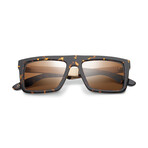 Unisex Sepulveda Sunglasses // Ambercomb Tortoise + Bronze