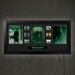 The Matrix Trilogy // FilmCells Presentation // Backlit LED Frame