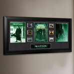 The Matrix Trilogy // FilmCells Presentation with Backlit LED Frame
