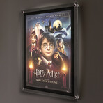 Harry Potter // Sorcerer's Stone 20th Anniversary // MightyPrint™ Wall Art // Backlit LED Frame
