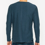 Lucas Long Sleeve Shirt // Indigo (S)