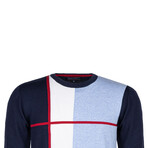 Dylan Pullover // Navy + Blue (XL)