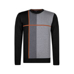 Matteo Pullover // Black + Gray (S)