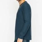 Hayes Long Sleeve Shirt // Indigo (L)