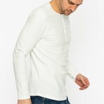 Cullen Long Sleeve Shirt // Ecru (L)