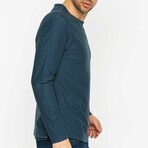 Hayes Long Sleeve Shirt // Indigo (L)