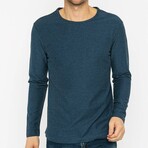 Hayes Long Sleeve Shirt // Indigo (L)