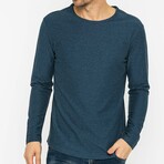 Hayes Long Sleeve Shirt // Indigo (L)
