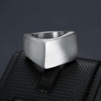 Irregular Band Ring // 15mm // Silver (7)