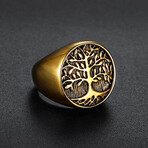 Tree of Life Signet Ring // Multi (9)