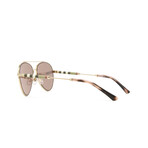 Burberry // Men's BE3092Q Aviator Sunglasses // Gold