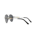 Burberry // Men's BE3092Q Aviator Sunglasses // Gunmetal