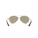 Burberry // Men's BE3092Q Aviator Sunglasses // Gold