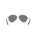 Burberry // Men's BE3092Q Aviator Sunglasses // Gunmetal