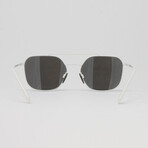 Burberry // Unisex // BE3107 12916G Sunglasses // White