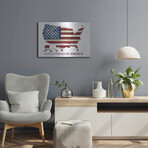 United States of America (12"H x 16"W x 0.13"D)