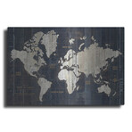 Old World Map (12"H x 16"W x 0.13"D)