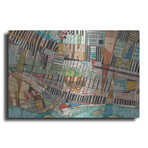 Modern Map of Montreal (12"H x 16"W x 0.13"D)