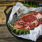 Santa Carota Carrot Finished Beef // Ribeye + Strip Package + Burgers (Standard)