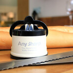 Pro Knife Sharpener + 5-in-1 Multifunction Scissors Bundle (Metal)