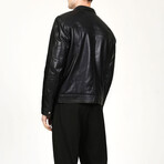 Zig 1091 Leather Jacket // Black (L)