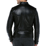 Zig 1087 Leather Jacket // Black (S)