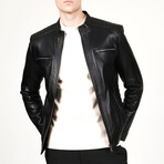 Zig 1055 Leather Jacket // Black (4XL)
