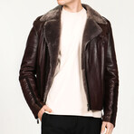 2000 Leather Jacket // Hazelnut (S)