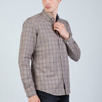 Nyle Button Up Shirt // Brown (S)