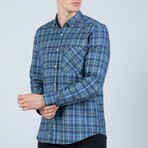 Jackson Button Up Shirt // Turquoise (3XL)