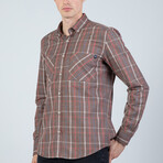 Scott Button Up Shirt // Light Brown (3XL)