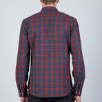 Gregory Button Up Shirt // Bordeaux (XL)