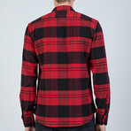 Joe Button Up Shirt // Red (XL)