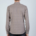 Nyle Button Up Shirt // Brown (L)