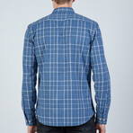 Deryck Button Up Shirt // Indigo (3XL)