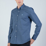 Bradford Button Up Shirt // Navy (XL)