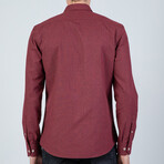 Lance Button Up Shirt // Bordeaux (2XL)