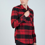 Joe Button Up Shirt // Red (M)