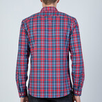 Jacob Button Up Shirt // Red (S)