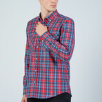 Jacob Button Up Shirt // Red (M)