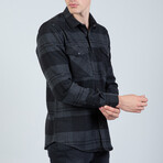 Lewis Button Up Shirt // Black (XL)