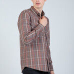 Scott Button Up Shirt // Light Brown (XL)
