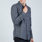 Cole Button Up Shirt // Gray (L)