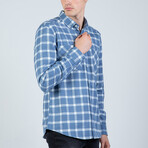 Thomas Button Up Shirt // Blue (S)