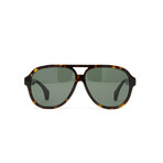 Men's GG0463S Sunglasses // Havana + Black