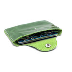 Matteo Card Holder + Coin Pouch // Green