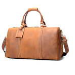 Hanson Luggage Bag // Light Brown